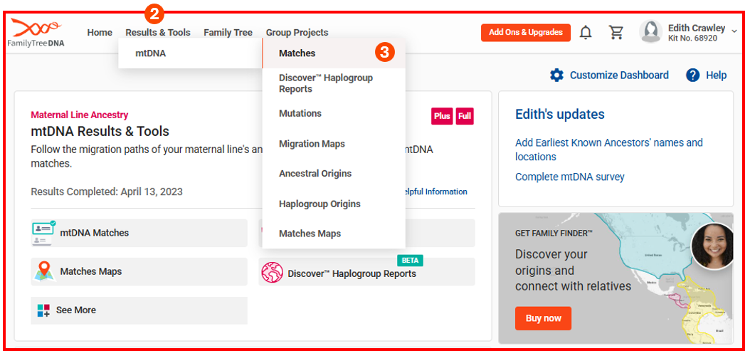 Edith dashboard drop down.png