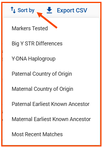 Y-DNA Matches Sort by dropdown.png