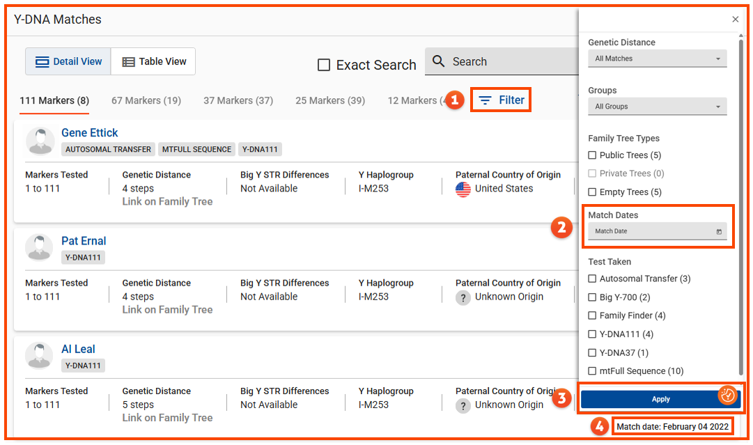 How do I find my new Y-DNA Matches w filter drop down w numbers.png